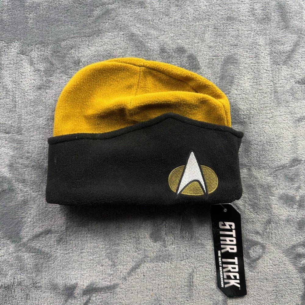ThinkGeek Star Trek The Next Generation Beanie Hat Cap Fleece